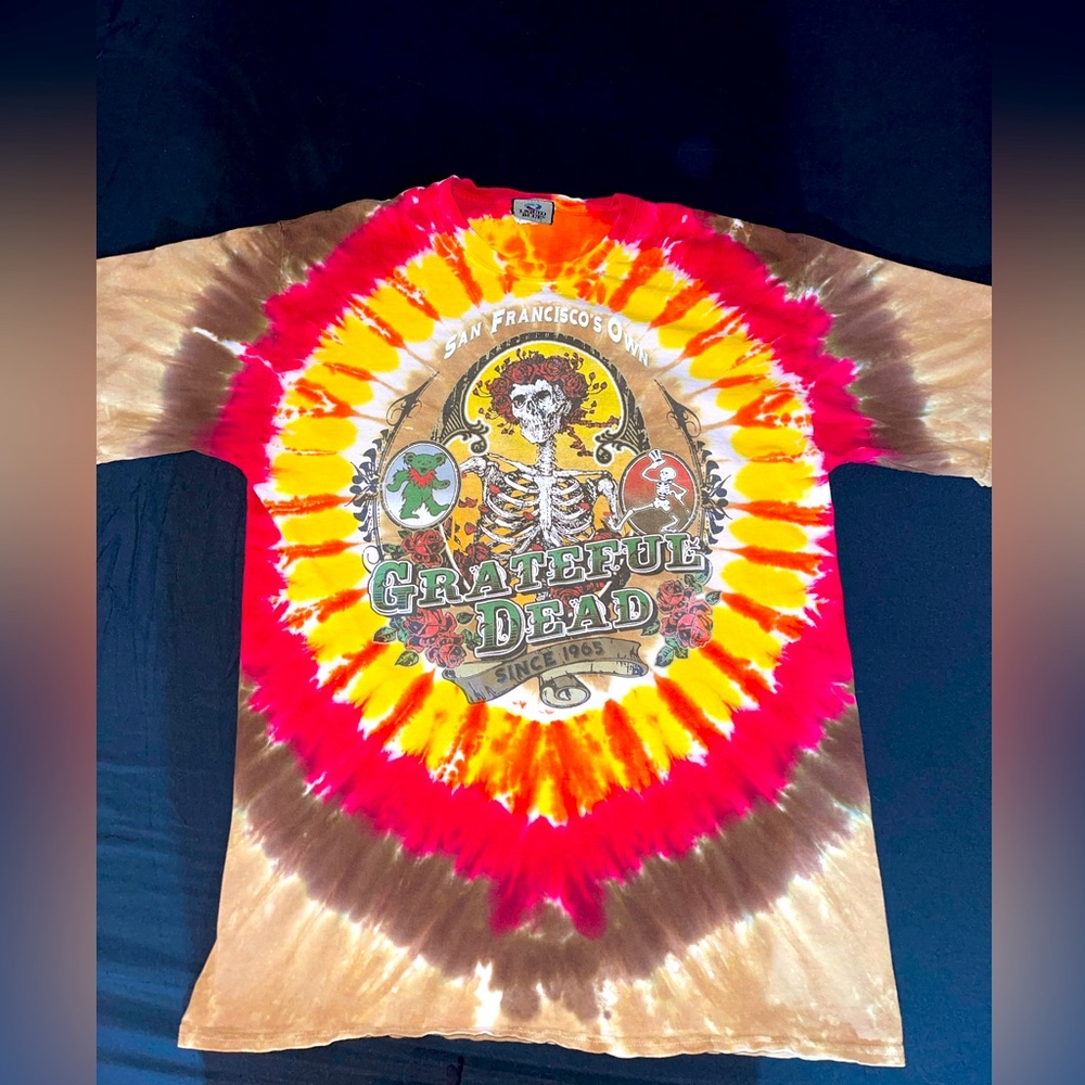 Bay Area Beloved Tie-Dye Grateful Dead T-Shirt